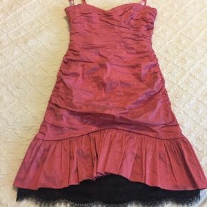 BCBG MaxAzria beautiful coral dress